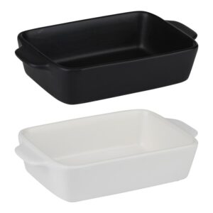 Alpina - Ceramic rectangular ovenproof dish 21.8x13.2x5 cm (white) - Image 4