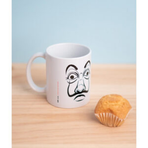 La Casa De Papel - Ceramic mug in gift box 330 ml (La Casa De Papel Mask) - Image 5
