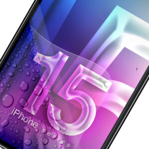 3mk Silky Matt Pro - Matte apsauginė plėvelė skirta Apple iPhone 15 - Image 3