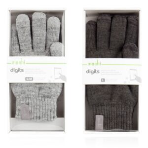 Moshi Digits - Touch Screen Gloves L/XL (Dark Gray) - Image 5