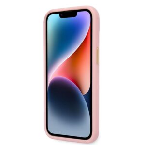 Guess Croco Collection - dėklas skirtas Apple iPhone 14 Pink - Image 4