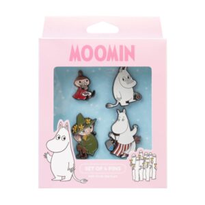Moomins - Set of 4 Pins for Clothes or Backpack - Image 2
