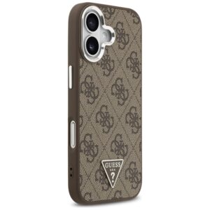 Guess 4G Triangle Logo MagSafe - dėklas skirtas Apple iPhone 17 brown - Image 4