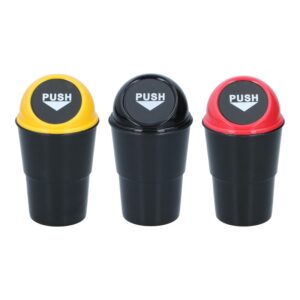 Dunlop - Car Trash Bin 400 ml 10x17 cm (Red / Black) - Image 3