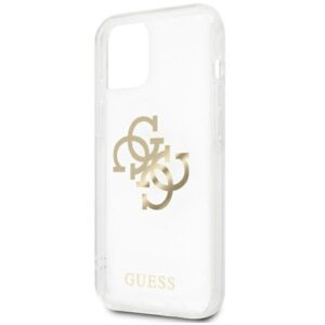 Guess 4G Big Logo Charm Gold- dėklas skirtas Apple iPhone 13 mini Gold charms - Image 6
