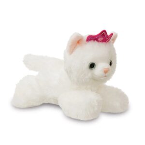 Fancy Pals – Plush Toy Princess Kitty with Pink Crown in Rainbow Bag 20 cm Eco-Friendly - Image 3