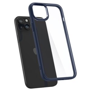 Spigen Ultra Hybrid - dėklas skirtas Apple iPhone 15 Navy Blue - Image 6
