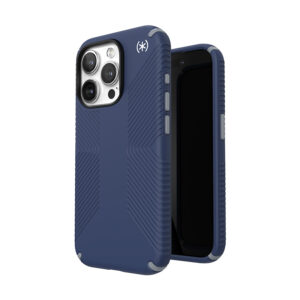 Speck Presidio2 Grip - dėklas skirtas Apple iPhone 15 Pro Coastal Blue / Dust Grey / White - Image 1
