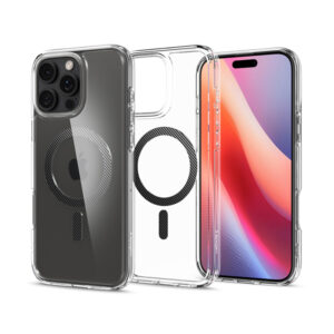 Spigen Ultra Hybrid Mag MagSafe - dėklas skirtas Apple iPhone 16 Pro Carbon Fiber - Image 2