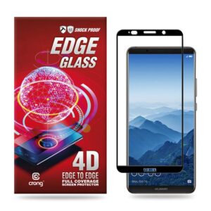 Crong Edge Glass - Full Glue Edge-to-Edge 9H Glass Screen Protector skirtas Huawei Mate 10