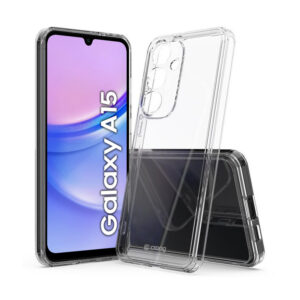 Crong Crystal Shield Cover - dėklas skirtas Samsung Galaxy A15 5G Transparent - Image 1