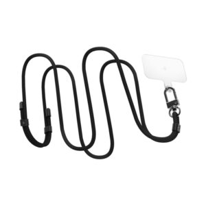 Spigen Universal Strap Set Crossbody & Wrist - Shoulder + Wrist Phone Strap (Black) - Image 4