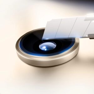 3mk HARDY Lens Protection Pro - Camera Lens Glass for iPhone Air (Titanium Gold) - Image 6