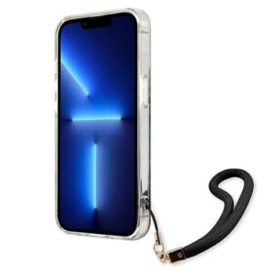 Guess Flower Cord - dėklas skirtas Apple iPhone 13 Blue - Image 5