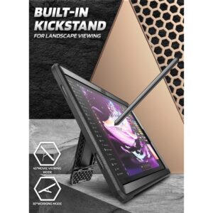 SupCase Unicorn Beetle Pro Samsung Galaxy Tab A11+ Plus 11.0 X230 / X235 / X236 dėklas juodos spalvos - Image 7