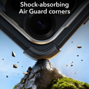 ESR Cyber Tough KickStand MagSafe Samsung Galaxy S26 Ultra juodos spalvos - Image 4