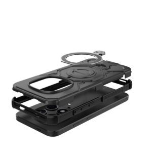 Tech-Protect TacticStand MagSafe Xiaomi Redmi Note 15 Pro 5G matinės juodos spalvos - Image 7