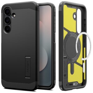 Spigen Tough Armor Mag MagSafe dėklas telefonui Samsung Galaxy S25 FE juodos spalvos - Image 8