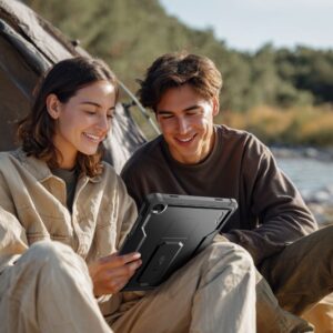 Tech-Protect KEVLAR Pro Galaxy tab A9+ / A11+ Plus 11.0 X210 / X215 / X216 / X230 / X235 / X236 juodos spalvos - Image 6