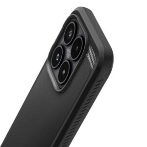 Spigen RUGGED Armor dėklas telefonui Xiaomi 17 matinės juodos spalvos - Image 7