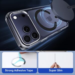 Tech-Protect MMP-200 Magnetic MagSafe žiedas juodos spalvos - Image 6