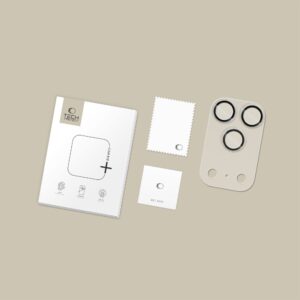 Telefono kameros apsauga Tech-Protect CamFull Fit+ Apple iPhone 17 Pro matte clear - Image 5