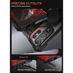 SupCase UB GRIP MAG MagSafe Samsung Galaxy S26 Ultra dėklas juodos spalvos - Image 7