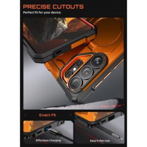 SupCase UB GRIP MAG MagSafe Samsung Galaxy S26 Ultra dėklas Coral - Image 7