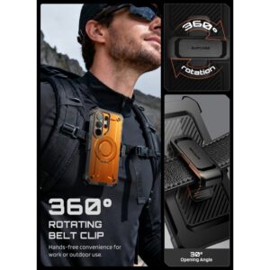 SupCase Unicorn Beetle Pro MAG MagSafe 2-set Samsung Galaxy S26 Ultra dėklas Coral - Image 7