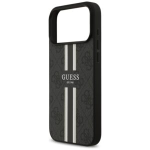 Guess 4G Printed Stripes MagSafe - Case Apple iPhone 17 Pro Max black - Image 6