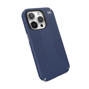 Speck Presidio2 Grip - dėklas skirtas Apple iPhone 15 Pro Coastal Blue / Dust Grey / White - Image 4