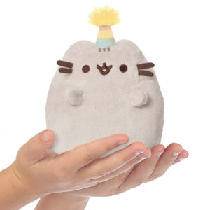 Pusheen - Plush mascot birthday hat 12 cm - Image 6
