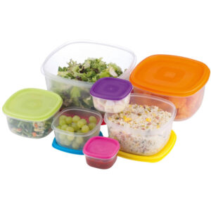 Set of 7 food storage containers - Image 2