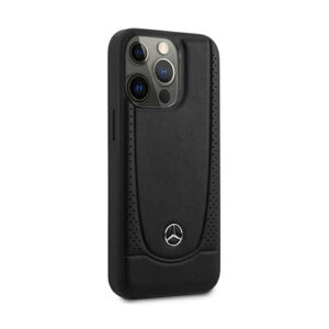 Mercedes Leather Urban Line - dėklas skirtas Apple iPhone 15 Pro black - Image 4