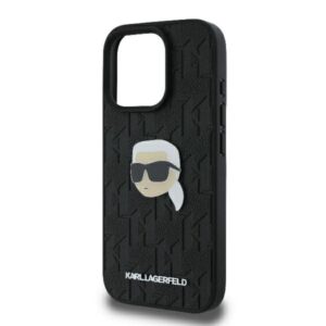 Karl Lagerfeld Monogram Karl Head Pin - dėklas skirtas Apple iPhone 16 Pro black - Image 6