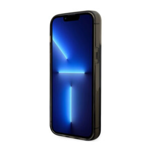 Guess Liquid Glitter Transculent 4G - dėklas skirtas Apple iPhone 14 Pro Max Black - Image 5