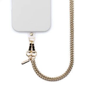 Crong Phone Crossbody - virvelė telefonui Gold Link - Image 1