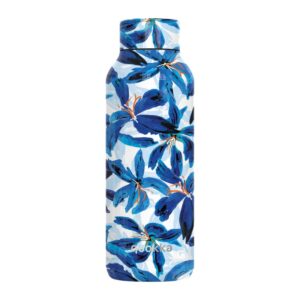 Quokka Solid - Stainless Steel Thermal Bottle 510 ml (Blue Hibiscus)