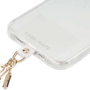 Case-Mate Phone Wristlet Connector Card - Universal lanyard connector Champagne Gold - Image 2