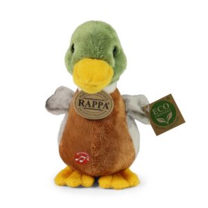 Rappa - Plush Realistic Toy Mallard Duck with Sound 22 cm Eco-Friendly - Image 2
