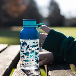 Quokka Ice Kids with strap - Ecozen Water Bottle 430 ml with strap (Sea Animals) - Image 2