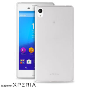 PURO Ultra Slim 0.3 Cover MFX - Case set + foil for the Xperia M4 AQUA screen translucent - Image 1