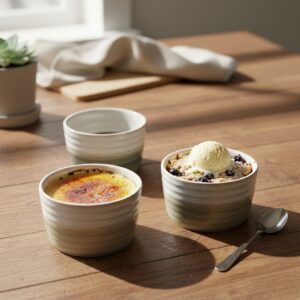 Alpina - Ceramic baking tins 10.2x6 cm (4 pieces) - Image 3