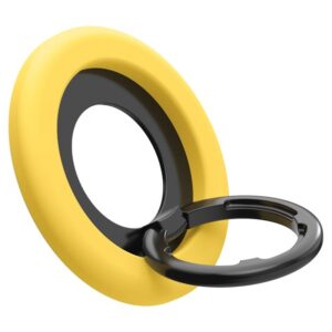 Spigen Nano Pop MagSafe Phone Ring - Finger holder with stand function (Mango Yellow) - Image 2