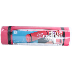 Umbro - Fitness yoga mat with transport tape (red) - Image 2