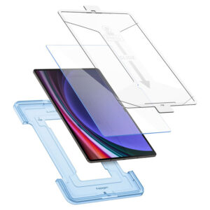 Spigen GLAS.TR EZ FIT - Apsauginis stiklas skirtas Samsung Galaxy Tab S8 Ultra / S9 Ultra 14.6" (Transparent) - Image 4