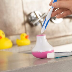Quirky Bobble Brush - Timer for tooth brushing with handle (Blue) - Image 3