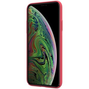 Nillkin Super Frosted Shield - dėklas skirtas Apple Apple iPhone 11 Pro z wycięciem na logo Bright Red - Image 4