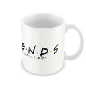 Friends - Ceramic mug in gift box 350 ml (White) - Image 2