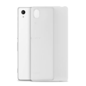 PURO Ultra Slim 0.3 Cover MFX - Case set + foil for the Xperia M4 AQUA screen translucent - Image 4